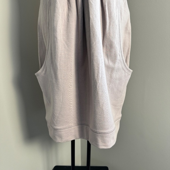 Moda International Strapless Tube-Top Knee Dress Beige Medium Pockets Festival - Picture 2 of 14